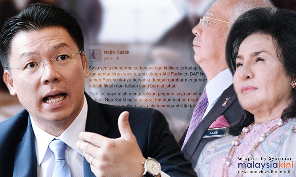 Najib, Rosmah settle defamation suit against DAP Taiping MP
