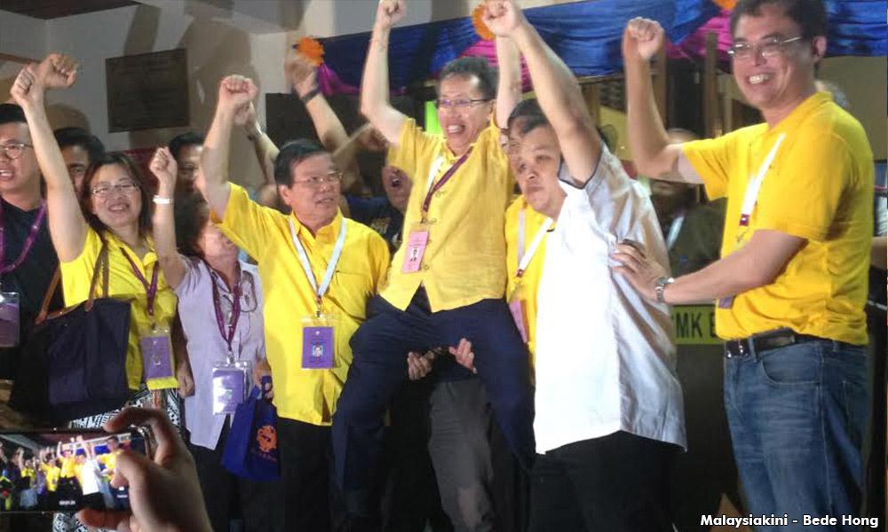 Presiden SUPP Dr Sim menang di Batu Kawah