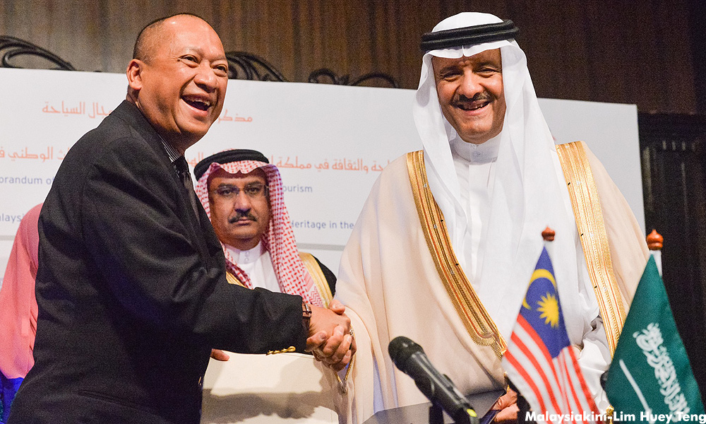 Kerajaan Arab Saudi tak derma untuk cetus huru-hara