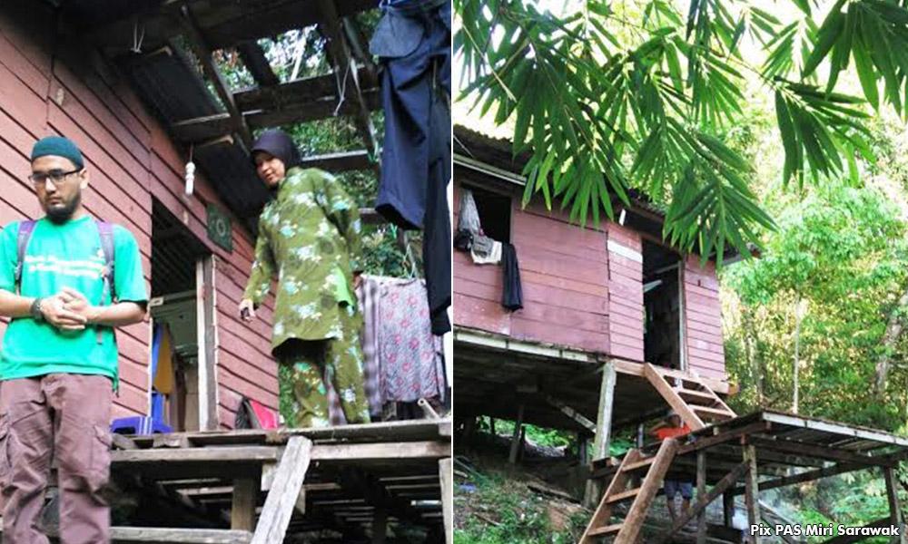 Sad situation of single mum in Miri living in dilapidated house