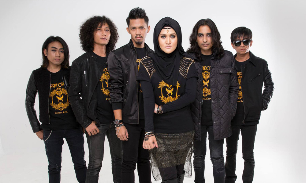 Pandora pernah cuak tonjol vokalis berhijab