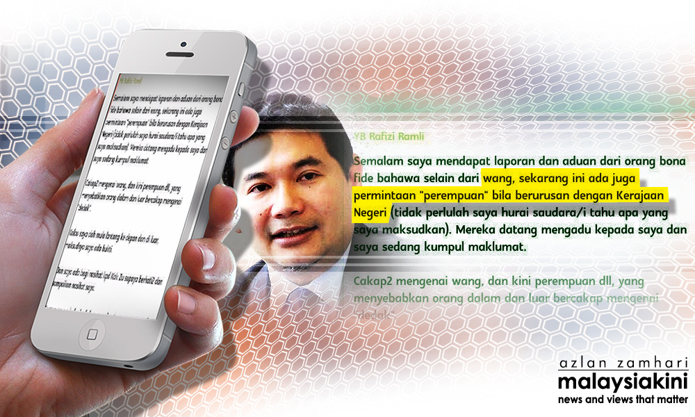Portal: Submit proof on ‘cash, women’ to MACC, not party president