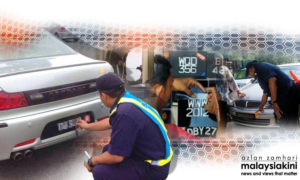 Consultant with fake car registration plate ‘IJAN’ fined