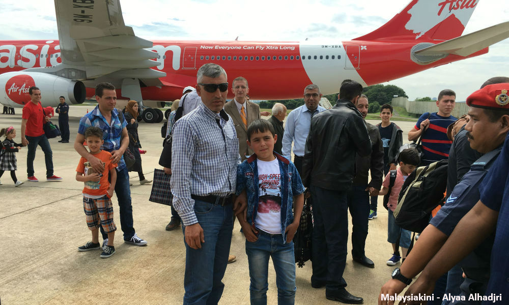 M'sia welcomes second group of Syrian migrants