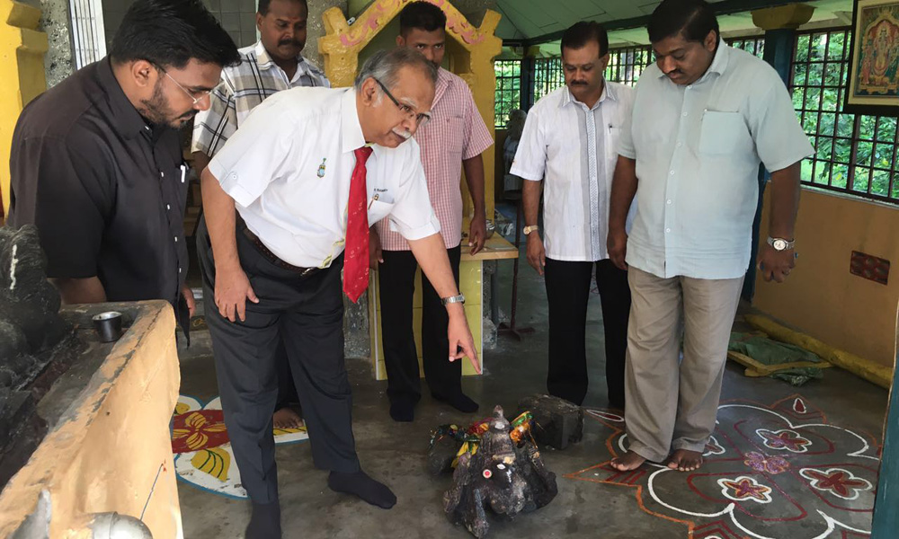 Another Hindu temple desecrated, ‘target of hate crime’