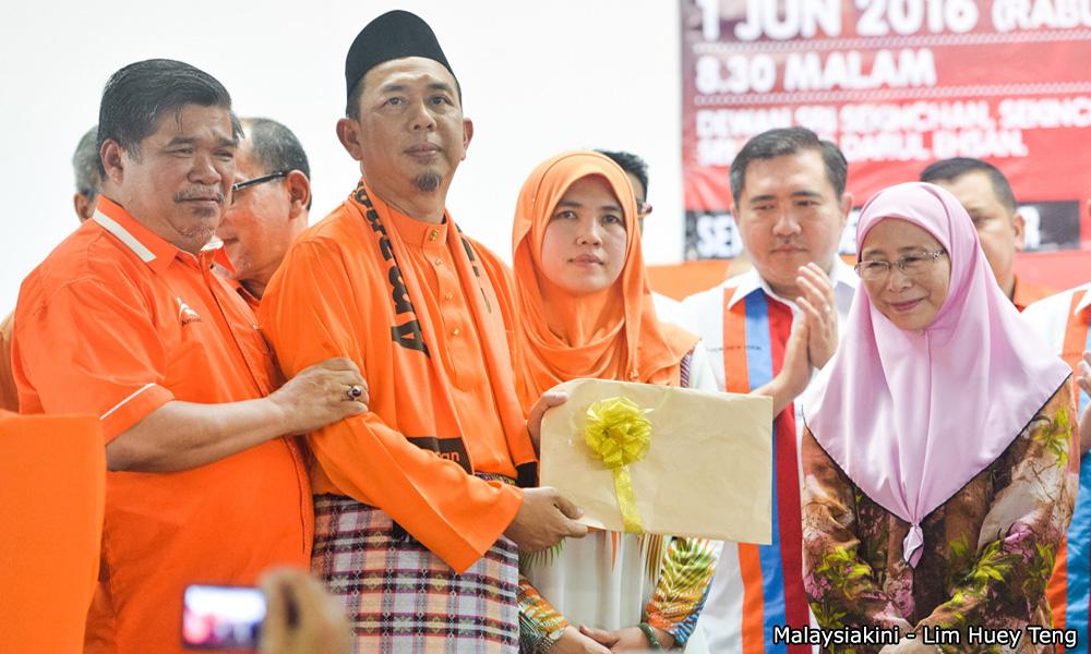 Harapan unveils Amanah’s Azhar Shukur for Sg Besar by-election