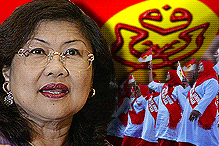 umno 2007 agm rafidah aziz and wanita 051107