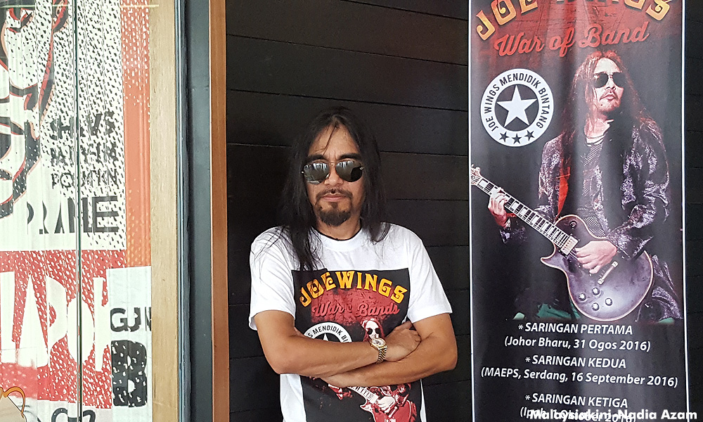 Joe mahu sebutir bintang dalam War Of Bands