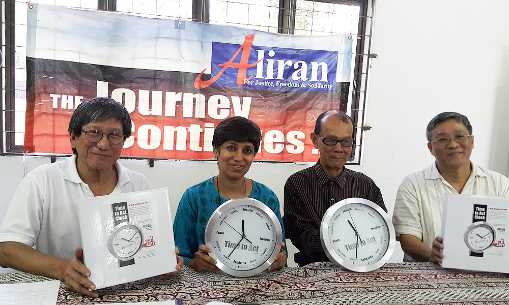 Aliran's 'Time to Act' clock a timely reminder to politicians