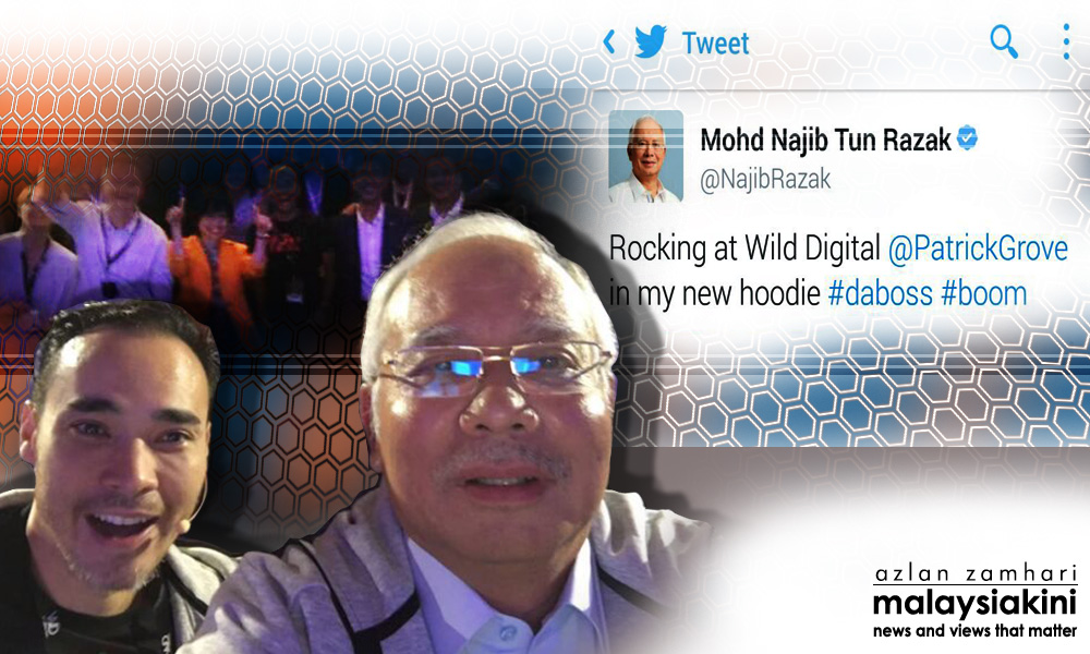 Najib plays, Malaysia pays
