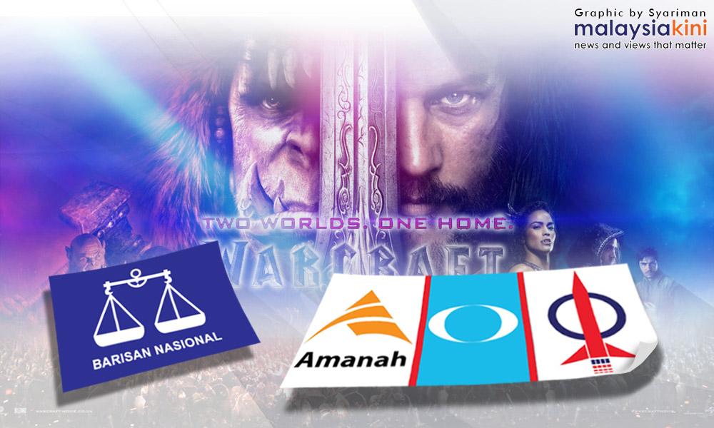 Statecraft pointers for BN and Harapan, from Warcraft: The Beginning