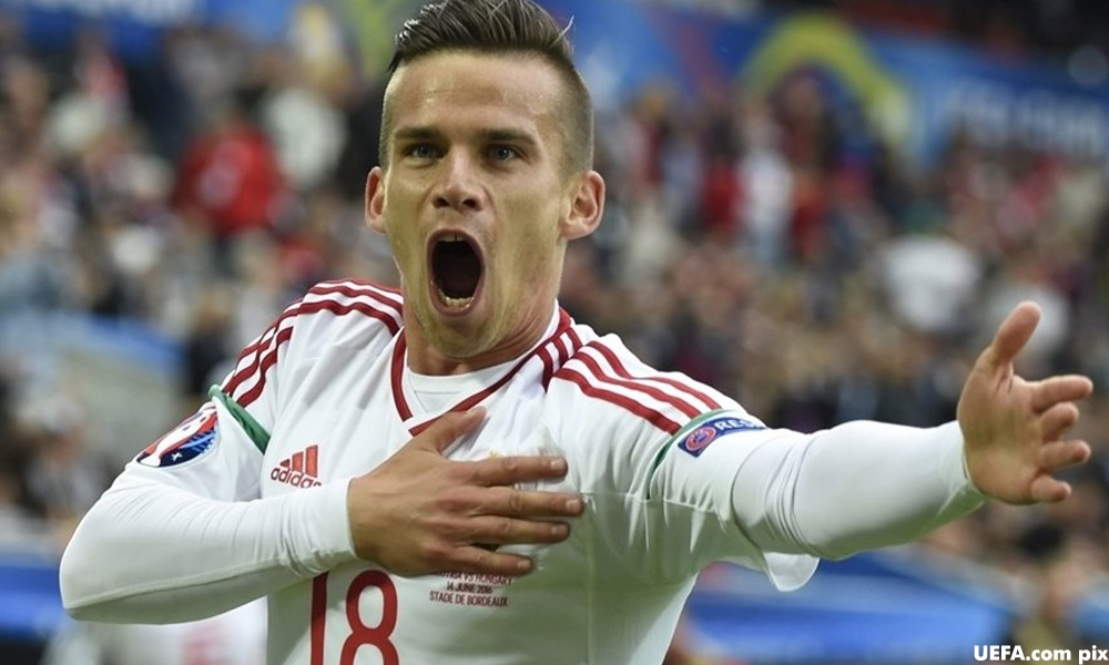 Hungary beat 10-man Austria 2-0 in return to Europe