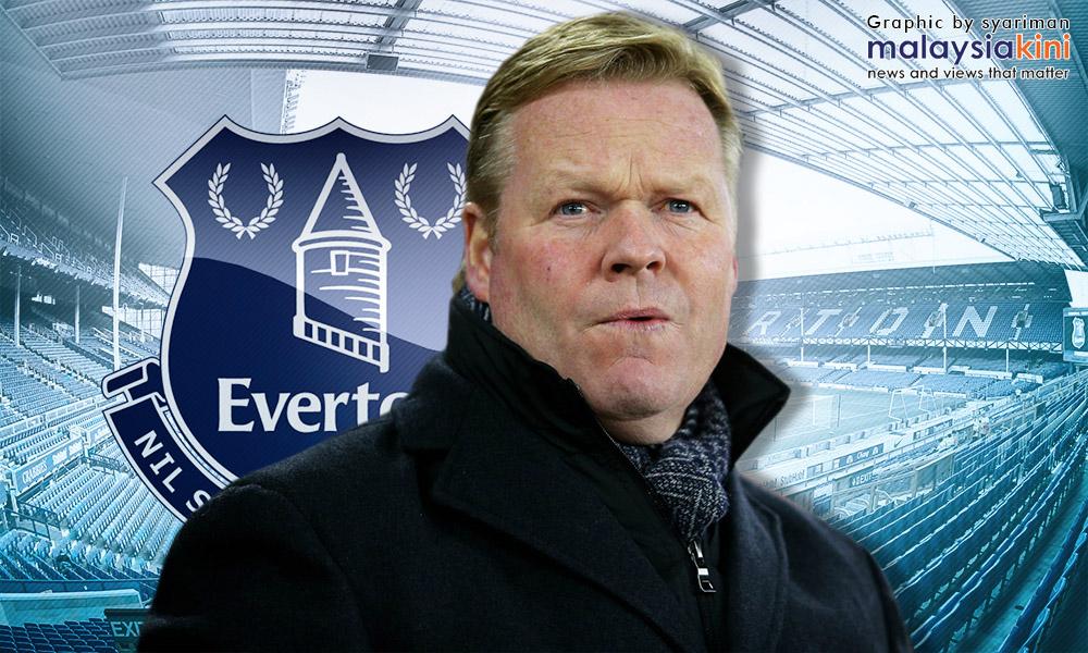Koeman kini pengurus Everton