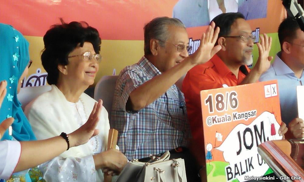 Kemunculan Mahathir beri kesan besar di dua PRK