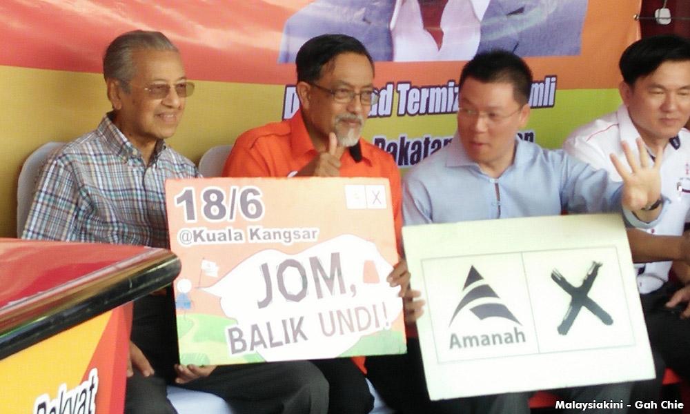 Pakatan must dump Mahathir or risk losing GE14
