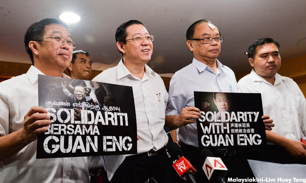 Continuing the football analogy in the Lim Guan Eng case