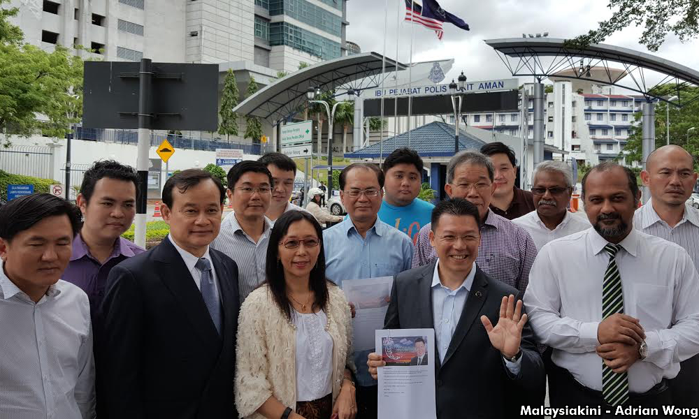 Nga Kor Ming insists he neither drew nor uploaded dedak cartoon