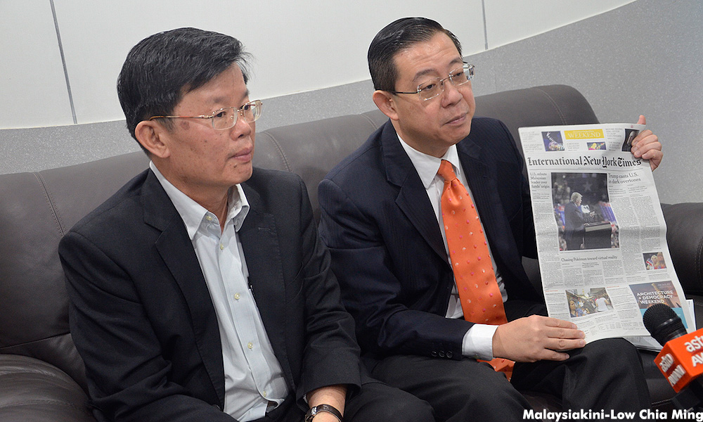 CM: DAP a reliable Pakatan ally, will wait for PKR decision on snap polls