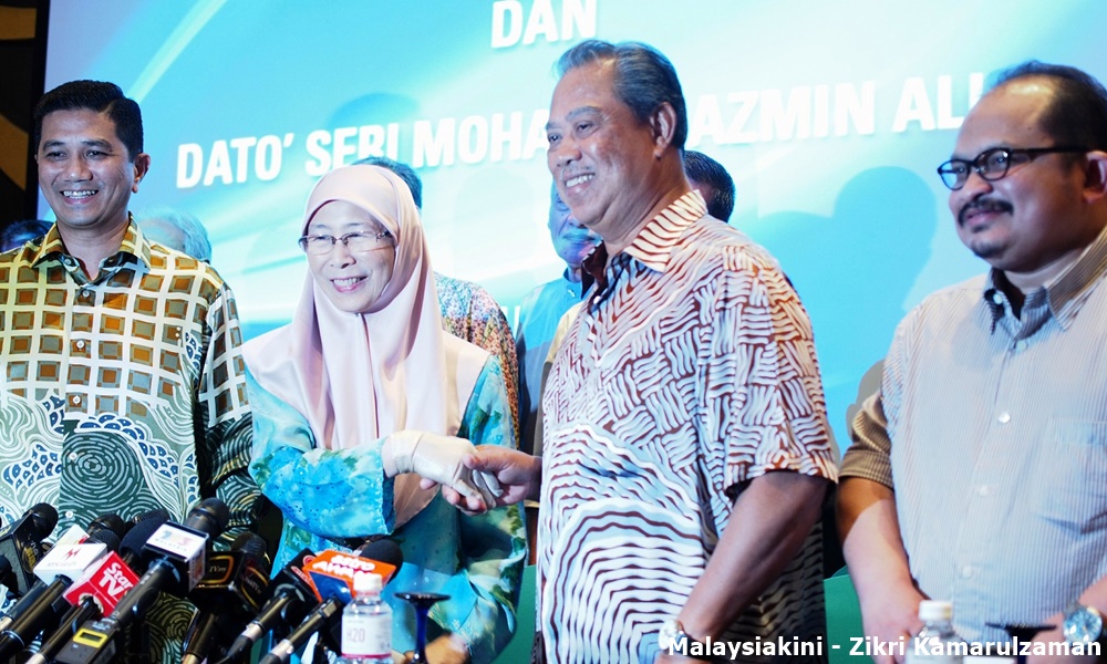 Muhyiddin, Azizah ke 5 negeri 'bongkar' 1MDB