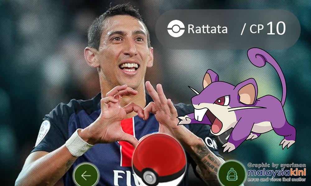 Rakan gelar Di Maria 'raksasa Pokemon'