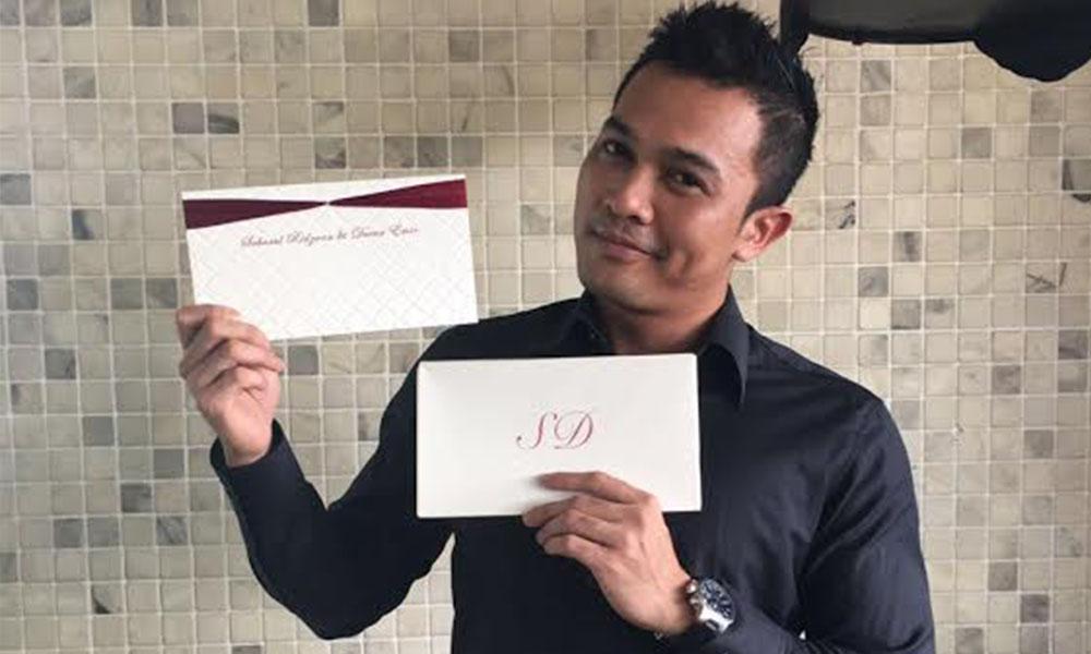 Saharul ingin rasai 'manis' titik peluh sendiri