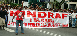 hindraf british petition rally 251107 banner hindraf
