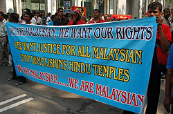 hindraf british petition rally 251107 banner temple