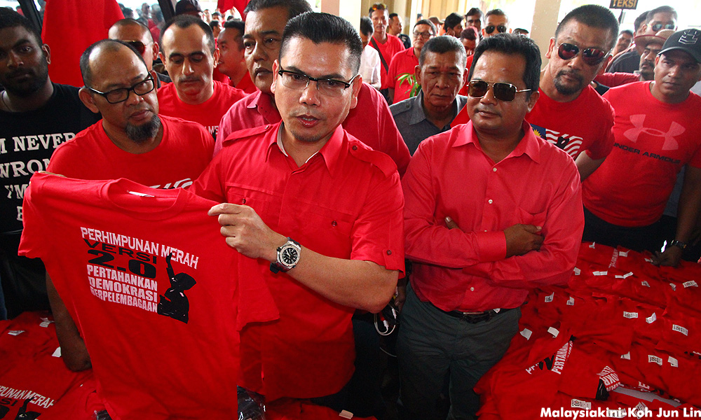 It is not right to hold a counter-demonstration