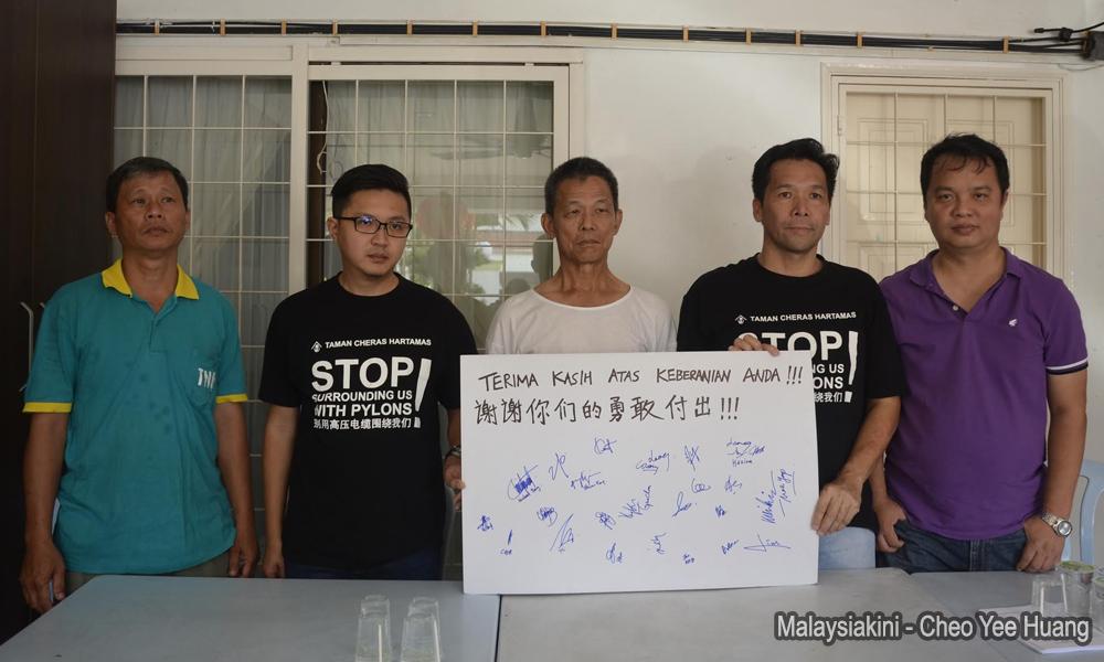 质疑承包商没批文不能动工金山居民促国能州政府协商