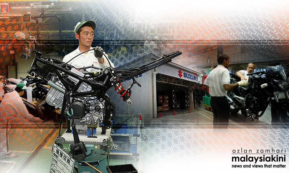 Suzuki Motor shuts down motorcycle assembly plant in Prai
