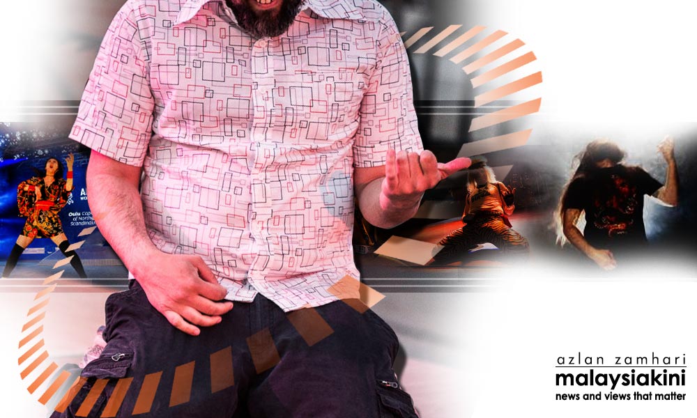 American Matt Burns is new world air guitar champion