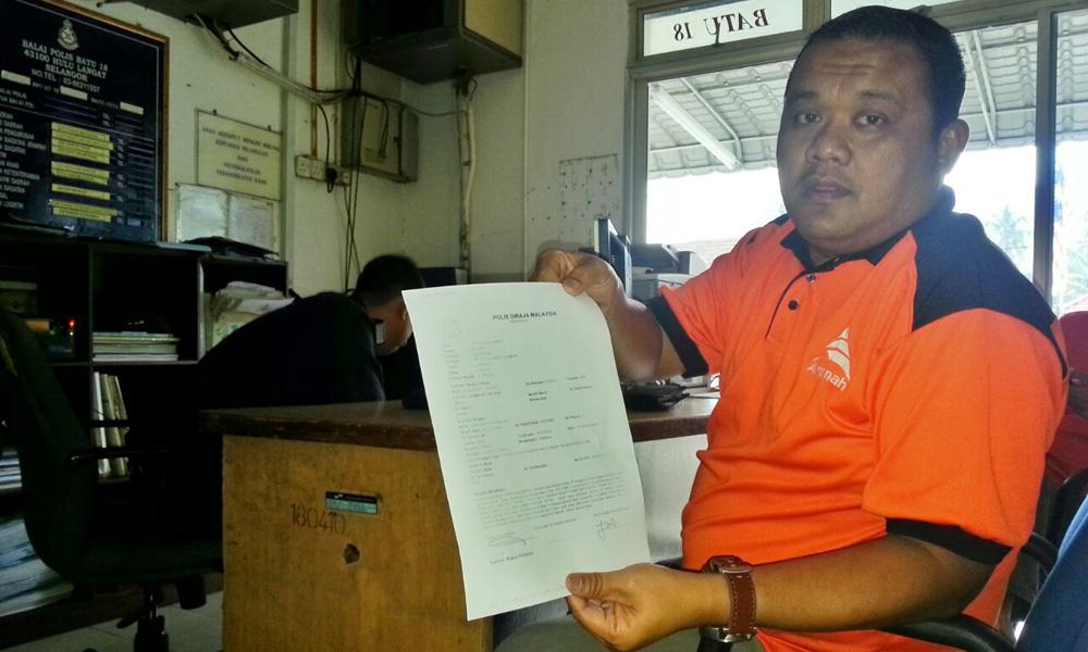 Ketua Pemuda AMANAH lapor SMS 'cabar polis mandi darah'