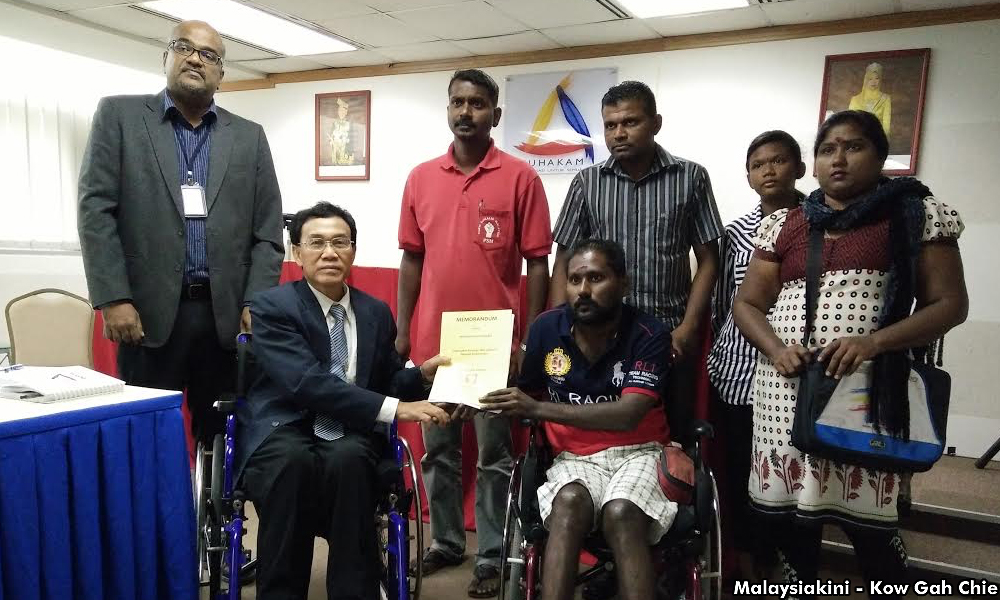 Paralysed and homeless, labourer turns to Suhakam for help