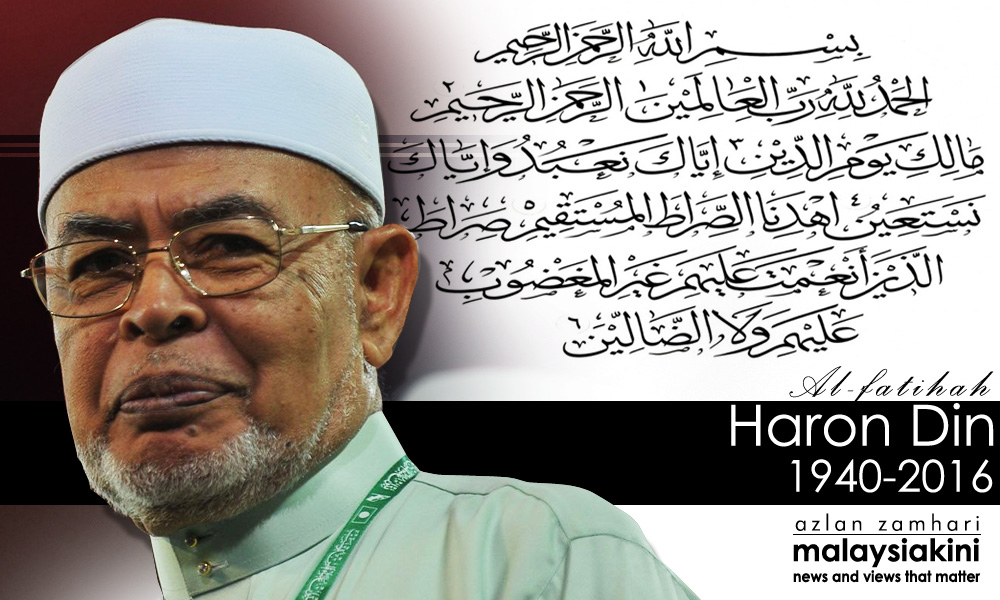 PAS spiritual leader Haron Din passes away while in US