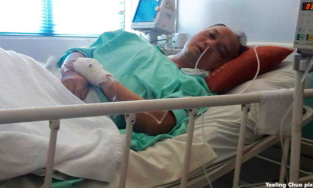 Top NCR lawyer responds well to 'brain infection' treatment