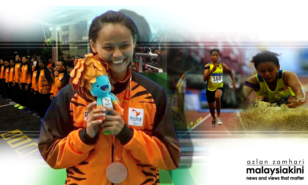 Victory a gift for M'sia, says bronze-winning Paralympian