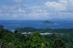 lahad datu coal mine 301107 view