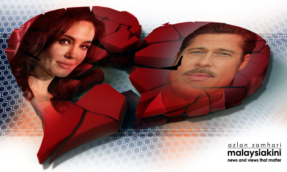 Angelina Jolie fail perceraian dengan Brad Pitt