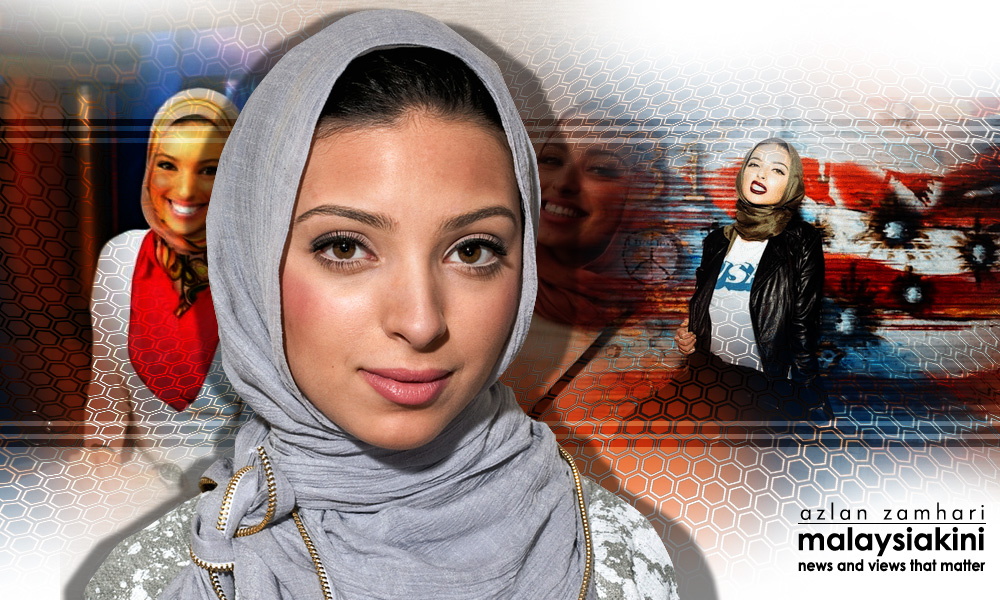 Noor si wanita bertudung hiasi majalah Playboy