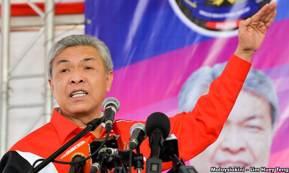 Zahid: Why Sosma for Maria? Ask IGP and AG