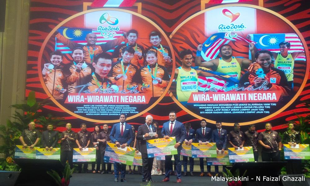 Cabaran menteri kepada atlet Paralimpik
