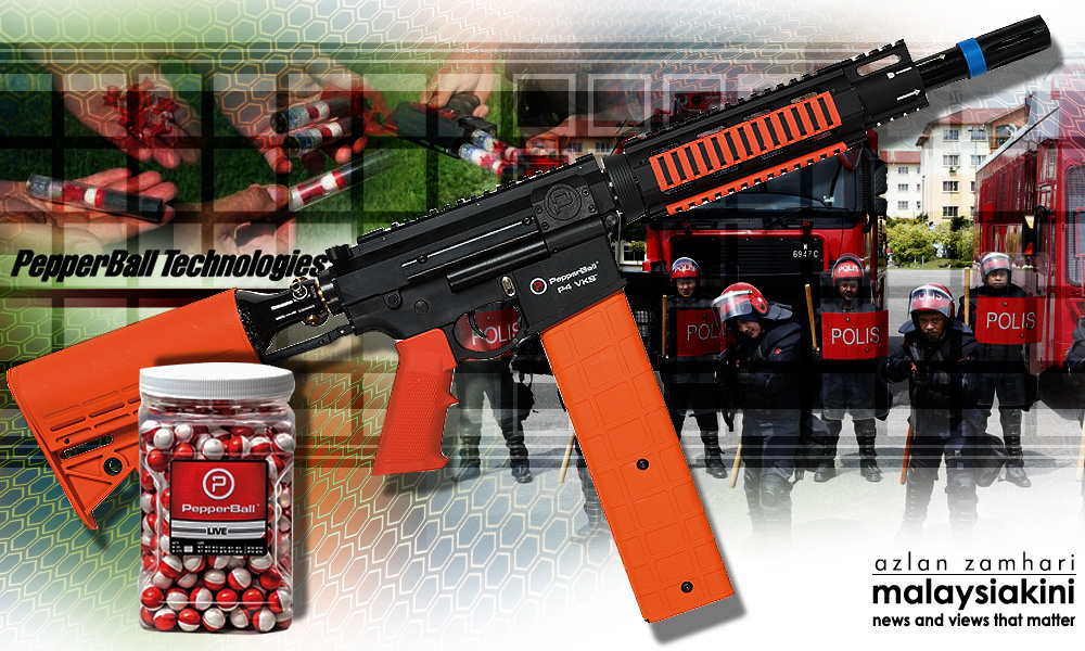 Ouch! Guide to the FRU's newest weapon, pepperballs