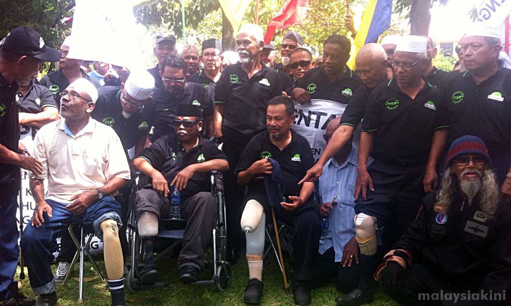 500 pesara tentera ke Putrajaya, tuntut insentif