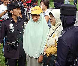 bersih parliament police blockade memo 111207 dr lolo