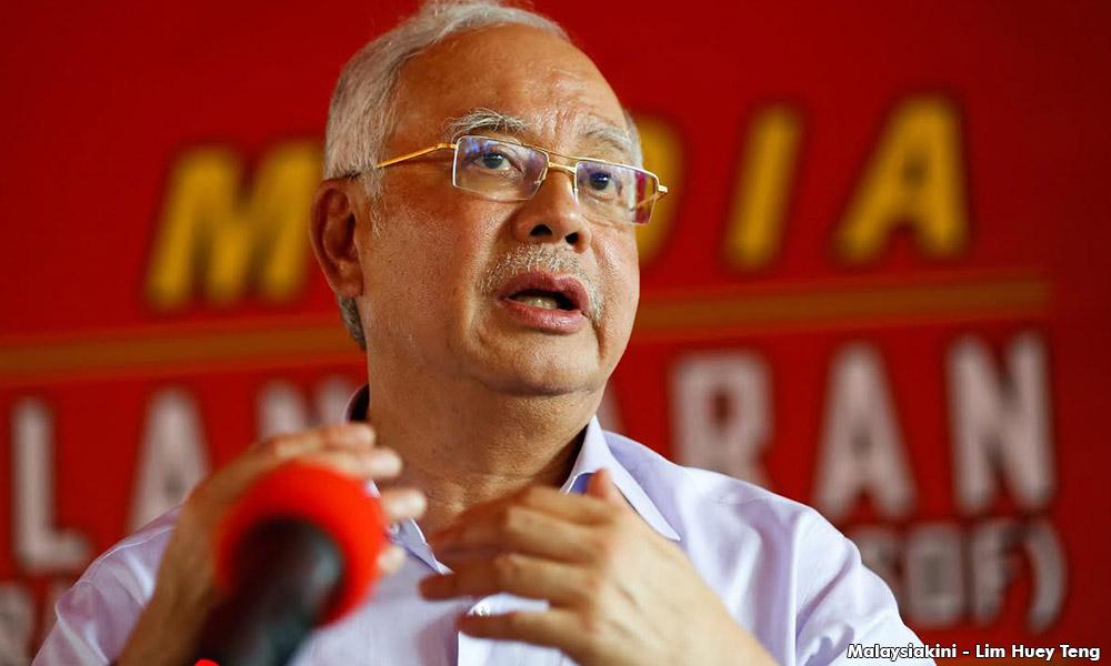 Najib gives a good example of the word ‘oxymoron’