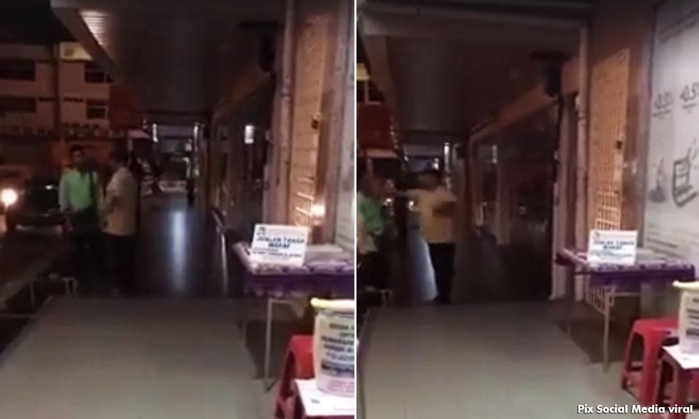 Man gets slapped for asking for donations, video goes viral