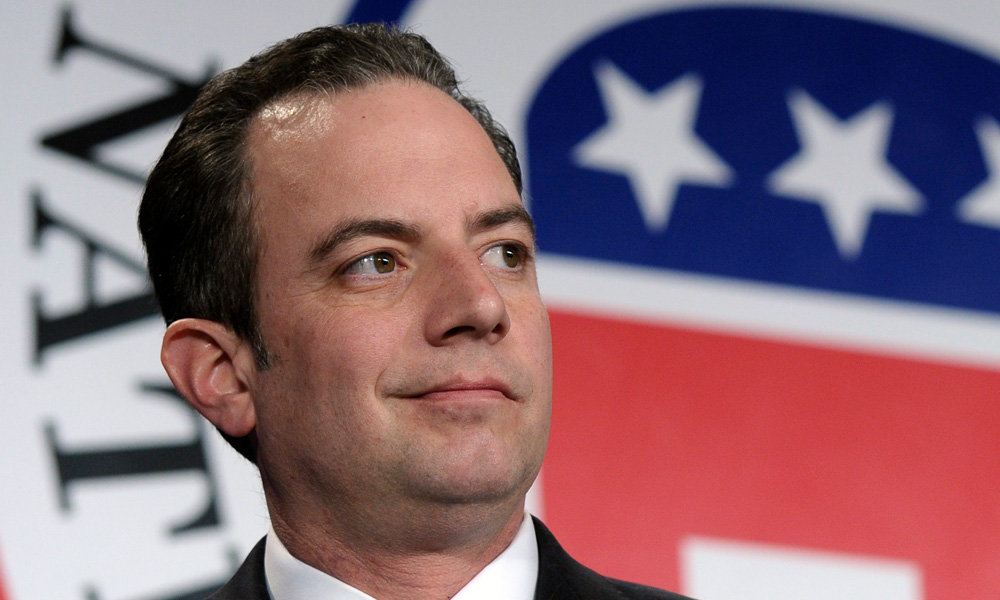 Trump names Priebus as chief of staff