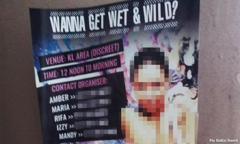 Iklan fitnah Rafizi penganjur parti seks bogel