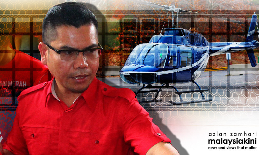 Journos invited for aerial expose of rich PKR Youth leader