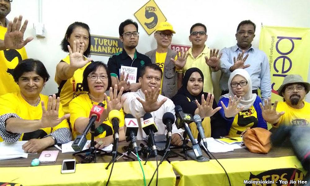 Tell reds to pick another date for counter-rally, Bersih urges cops